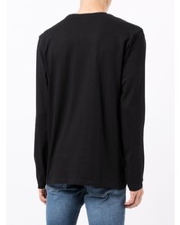 schwarzes Langarmshirt von BOSS