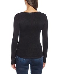 schwarzes Langarmshirt von Tally Weijl