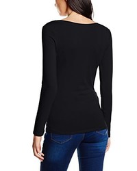 schwarzes Langarmshirt von Tally Weijl