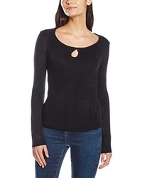 schwarzes Langarmshirt von Tally Weijl