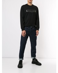 schwarzes Langarmshirt von Supreme