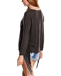 schwarzes Langarmshirt von The hip Tee