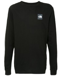 schwarzes Langarmshirt von The North Face