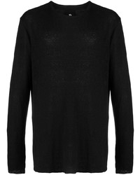 schwarzes Langarmshirt von Thom Krom