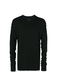 schwarzes Langarmshirt von Thom Krom