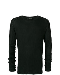 schwarzes Langarmshirt von Tom Rebl