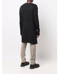 schwarzes Langarmshirt von Boris Bidjan Saberi