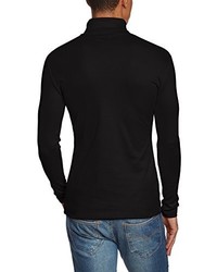 schwarzes Langarmshirt von Trigema