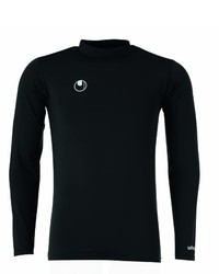 schwarzes Langarmshirt von Uhlsport