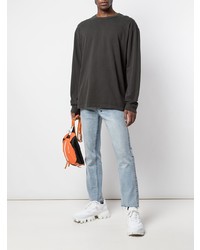 schwarzes Langarmshirt von John Elliott