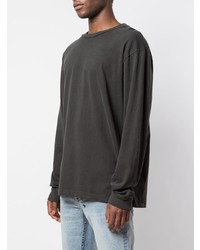 schwarzes Langarmshirt von John Elliott