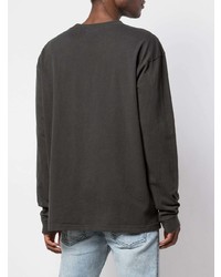 schwarzes Langarmshirt von John Elliott