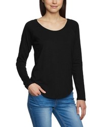 schwarzes Langarmshirt von VILA CLOTHES