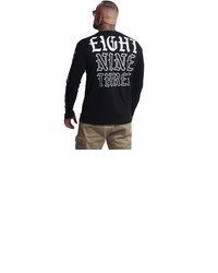 schwarzes Langarmshirt von yakuza