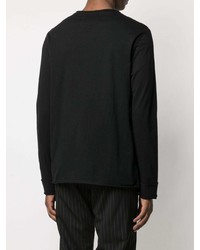 schwarzes Langarmshirt von Zadig & Voltaire