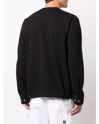 schwarzes Langarmshirt von Sacai