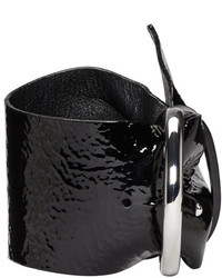 schwarzes Lederarmband von Isabel Marant