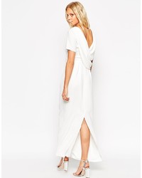 schwarzes Maxikleid von Asos