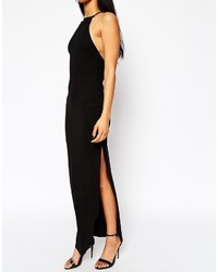 schwarzes Maxikleid von Asos