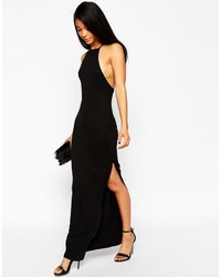 schwarzes Maxikleid von Asos