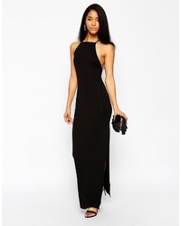 schwarzes Maxikleid von Asos