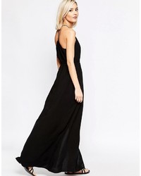 schwarzes Maxikleid von Vero Moda