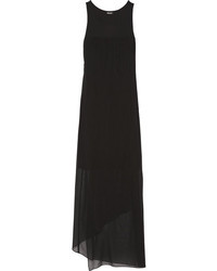 schwarzes Maxikleid von DKNY