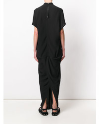 schwarzes Maxikleid von Rick Owens