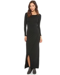 schwarzes Maxikleid von Lot 78