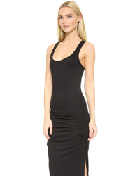 schwarzes Maxikleid von Three Dots