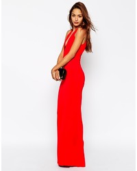 schwarzes Maxikleid von Asos