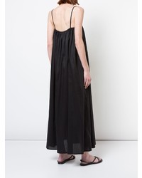 schwarzes Maxikleid von Totême