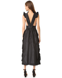 schwarzes Maxikleid von Jill Stuart