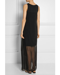 schwarzes Maxikleid von DKNY