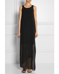 schwarzes Maxikleid von DKNY