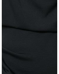 schwarzes Midikleid aus Seide von Giorgio Armani