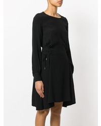 schwarzes Midikleid von Theory