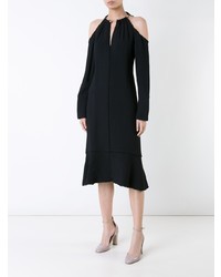 schwarzes Midikleid von Proenza Schouler