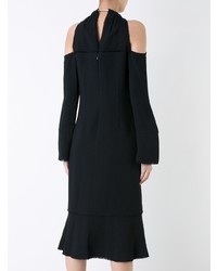 schwarzes Midikleid von Proenza Schouler