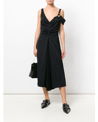 schwarzes Midikleid von Proenza Schouler