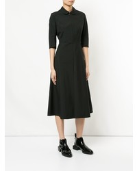 schwarzes Midikleid von Junya Watanabe Comme Des Garçons Vintage