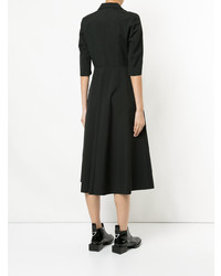 schwarzes Midikleid von Junya Watanabe Comme Des Garçons Vintage