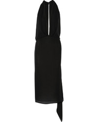 schwarzes Midikleid von Tamara Mellon