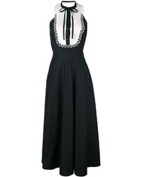 schwarzes Midikleid von Temperley London