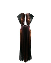 schwarzes Ballkleid mit Farbverlauf von Givenchy