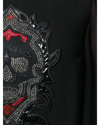 schwarzes Paillettenkleid von Philipp Plein