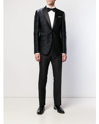 schwarzes Paillettensakko von DSQUARED2