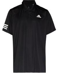 schwarzes Polohemd von adidas Tennis