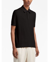 schwarzes Polohemd von Zegna