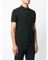 schwarzes Polohemd von Polo Ralph Lauren